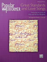 Popular Performer Great Standards and Love Songs piano sheet music cover